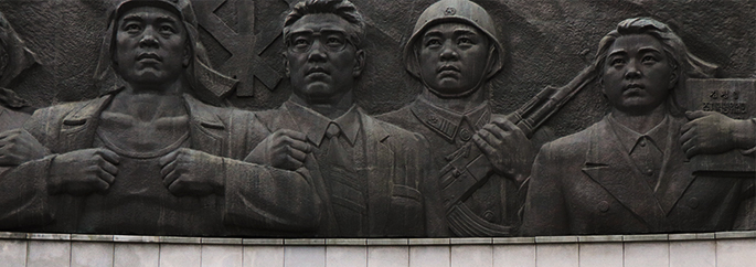 Monumento em Pyongyang - Coreia do Norte - Blog INVICTUS